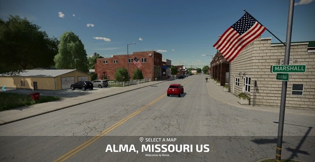 Карта Alma, Missouri US v1.0.0.3