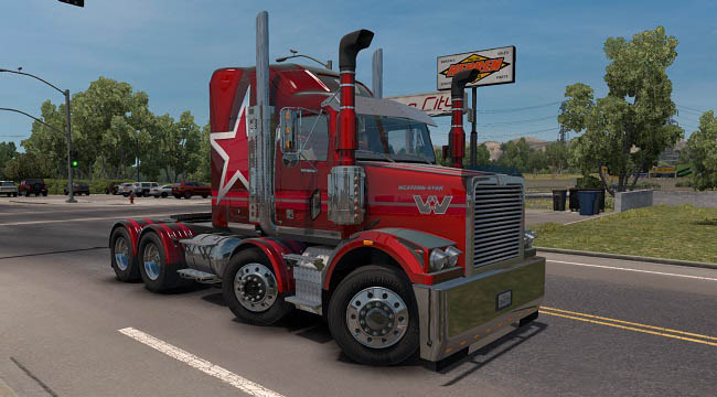 Мод Western Star 4800 для American Truck Simulator (1.31-1.32)