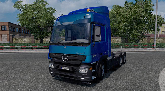 Мод Mercedes-Benz Actros MP3 Reworked v3.0 для ETS 2 (1.36.x)