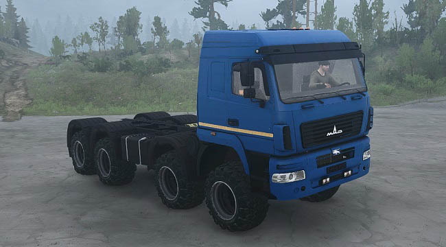 Мод МАЗ-6516В9 для ST: MudRunner