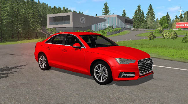 Мод Audi A4 v1.0 для BeamNG