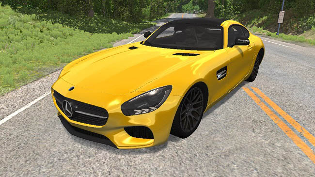 Мод Mercedes-Benz AMG GT v1.0 для BeamNG (0.13)