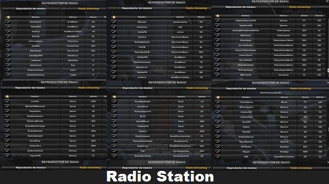 Мод World Radio Stations v6.0 для ETS 2 (1.31-1.32)