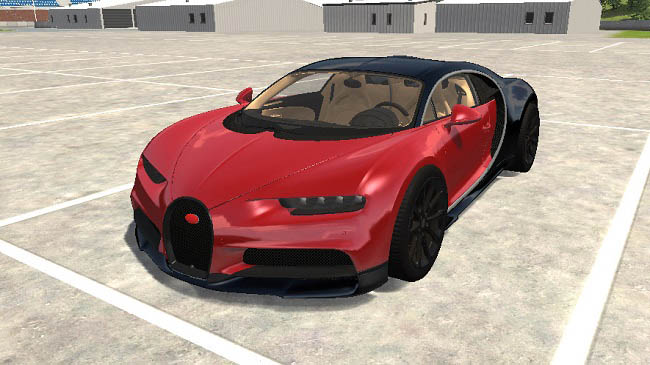 Мод Bugatti Chiron v1.0 для BeamNG