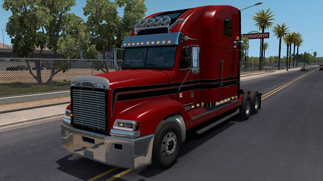 Мод Freightliner FLD v2.8 для American Truck Simulator (1.47.x)