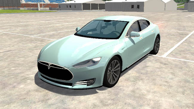 Мод Tesla Model S v1.0 для BeamNG.drive (0.13)