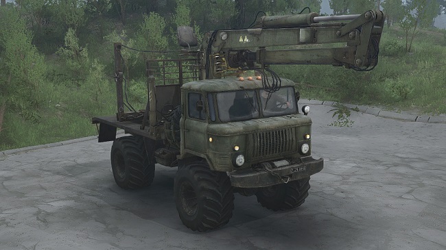 Мод улучшенный ГАЗ-66 v4.0 для ST: MudRunner