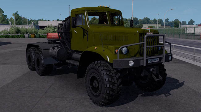 Мод грузовик Краз-255 v5.0 для ETS 2 (1.38.x)