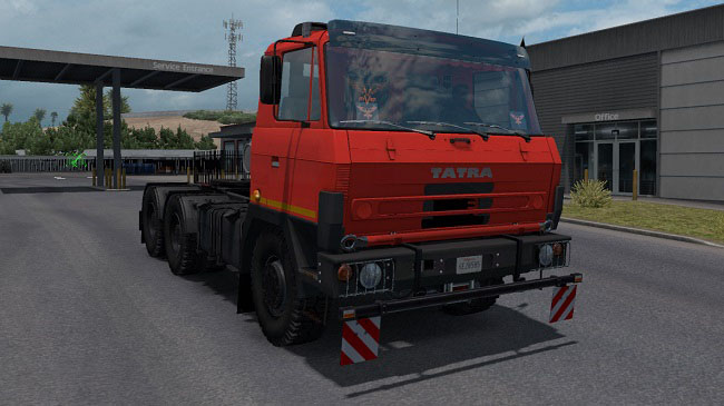 Мод Tatra 815 v1.0 для American Truck Simulator (1.32.x)