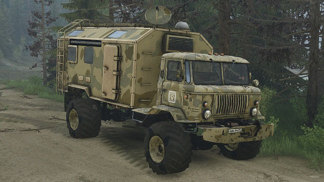 Мод ГАЗ-66RS "Баба Яга" для ST: MudRunner