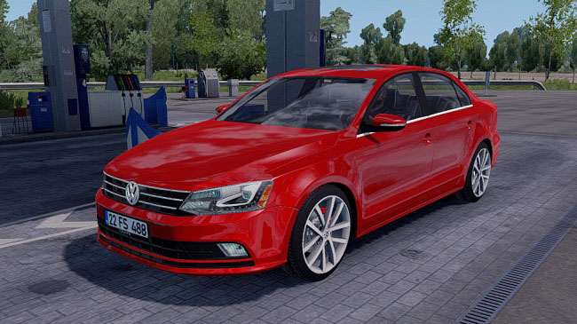Мод Volkswagen Jetta 2018 v1.20 для ETS 2 и ATS (1.36.x)