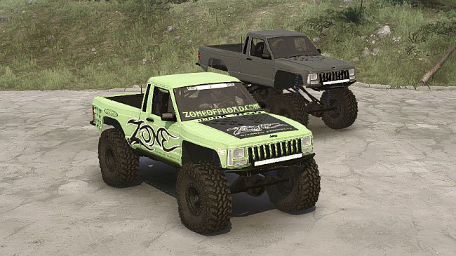 Мод Jeep Comanche MJ Zone Offroad для ST: MudRunner