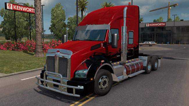 Мод Kenworth T880 Edited v1.3 для ATS (1.35.x)
