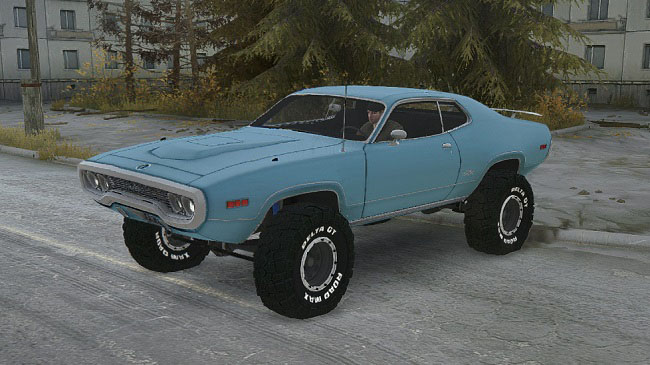 Мод Plymouth GTX 1972 для ST: MudRunner