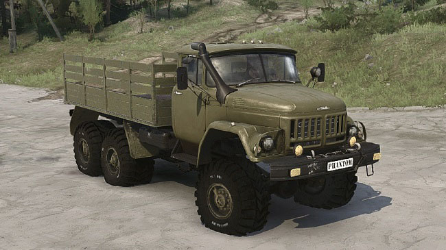 Мод грузовик Зил-131 "Phantom" для Spintires: MudRunner