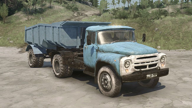 Мод грузовики Зил-130 v1.0 для Spintires: MudRunner