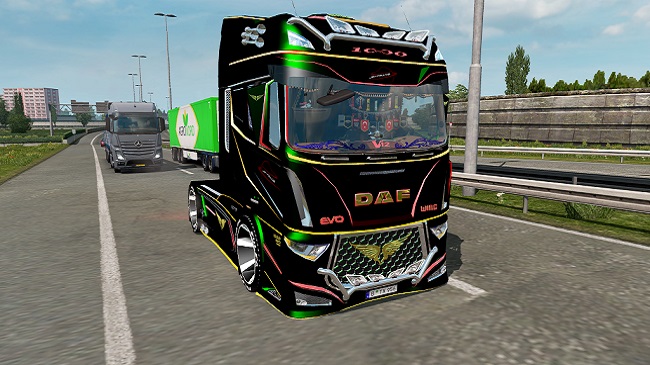 Мод Daf Evo Wing v12.0 для ETS 2 (1.34.x)