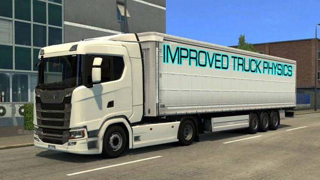Мод Improved Truck Physics v2.8 для ETS 2 (1.33.x)