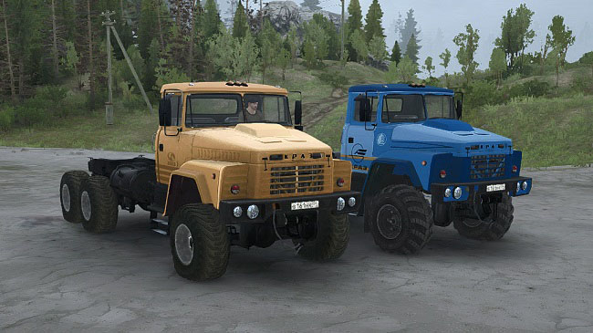 Мод грузовик Краз-260 v1.0 для Spintires: MudRunner