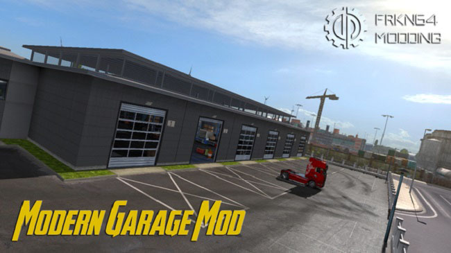 Мод Modern Garage Mod v1.4 для ETS 2 (1.38.x, 1.39.x)