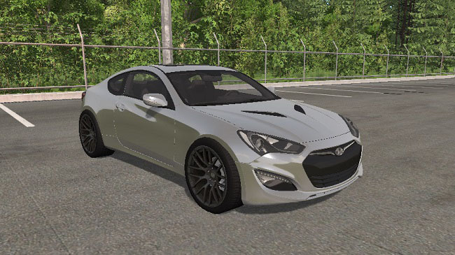 Мод Hyundai Genesis Coupe v1.0 для BeamNG (0.13)