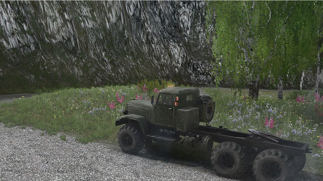 Карта "La luna13: One Road" v1.0 для Spintires: MudRunner