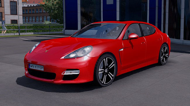 Мод Porsche Panamera Turbo 2010 для ETS 2 (1.34.x)