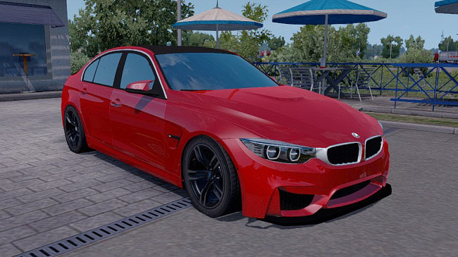 Мод пак BMW M4 GTS и M3 F30 v1.0 для ETS 2 (1.33.x)