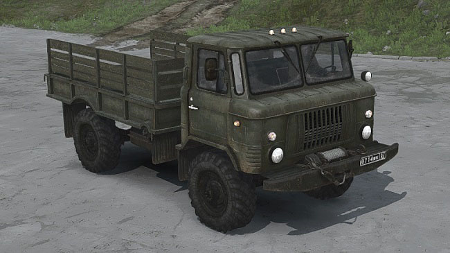 Мод оригинальный ГАЗ-66 для ST: MudRunner