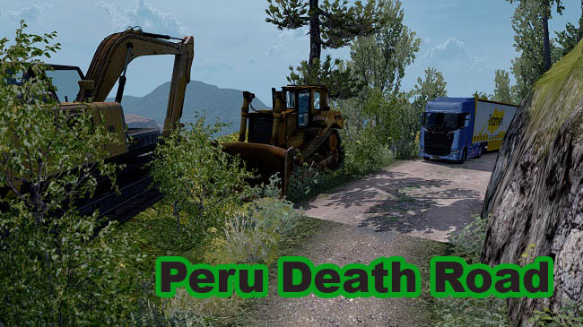 Карта Peru Death Road v1.3 для ETS 2 (1.36.x) » Моды для игр про автомобилиот GTMods.ru