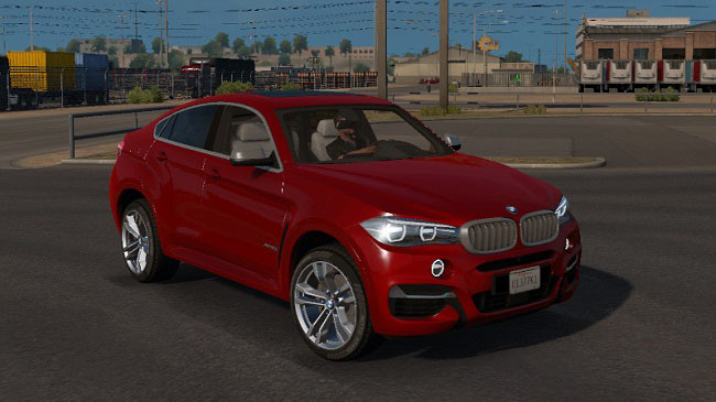 Мод BMW X6 v1.0 для American Truck Simulator (1.31-1.32)