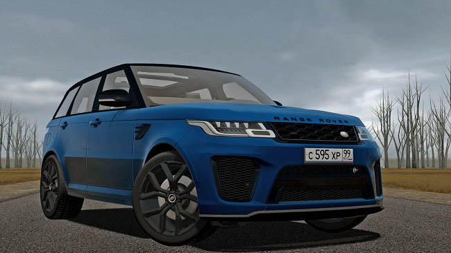 Мод Range Rover Sport SVR 2018 для City Car Driving (1.5.8)
