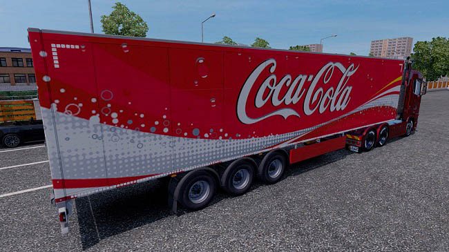 Мод Coca-Cola Mega Pack v1.1 для ETS 2 (1.32.x)