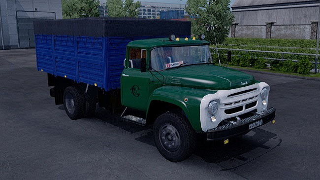 Мод пак ЗИЛ 130-131-133 для Euro Truck Simulator 2 (1.45.x)