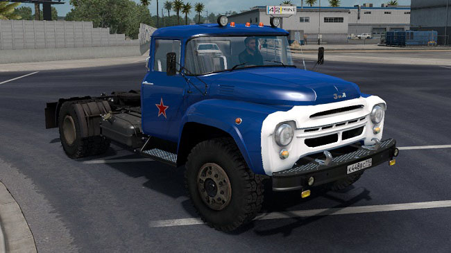 Зил-130-131-133 + версия "Америка" v2.0 для American Truck Simulator (1.46.x)