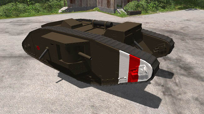 Мод танк Mark IV Tank v1.11 для BeamNG (0.14.x)
