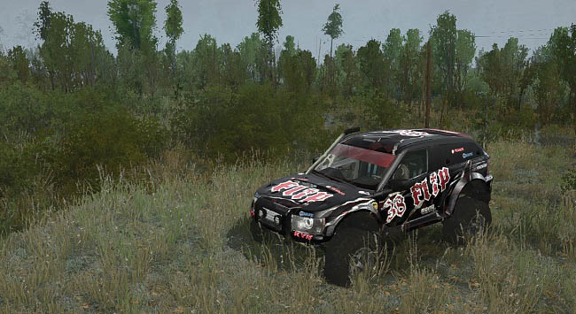 Карта "Болото Старый кощун TS4" v1.0 для ST: MudRunner