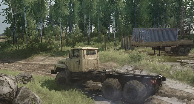 Карта "Lesoseka" v1.0 для ST: MudRunner
