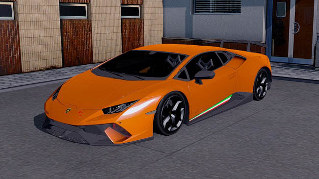 Мод Lamborghini Huracan v2.1 для ETS 2 (1.34.x,1.35.x)