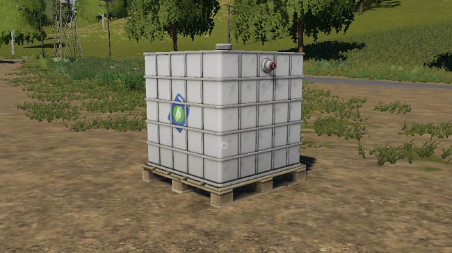 Мод Placeable Liquid Fertilizer Tank v1.0 для FS19 (1.1.0.0)