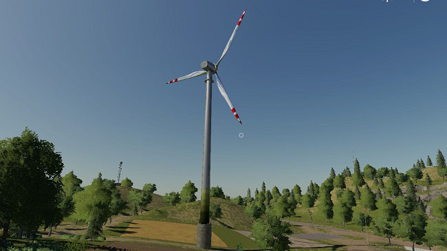 Мод Wind turbine v2.0 для FS19 (1.2.x)