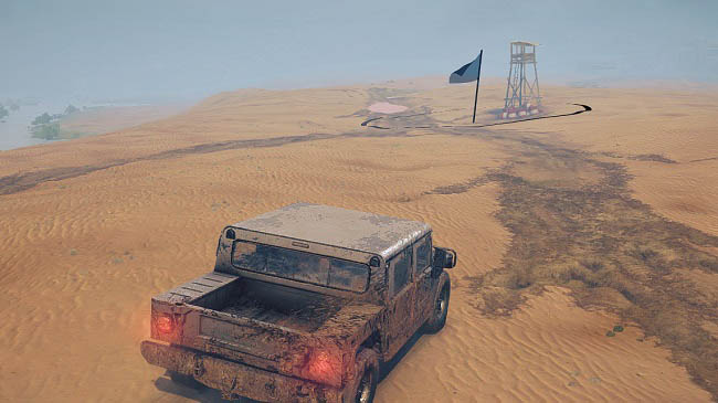 Карта "The Desert" для ST: MudRunner