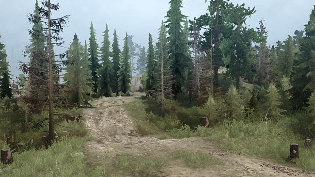 Карта "Whose in the wood of the breed" v1.0 для ST: MudRunner