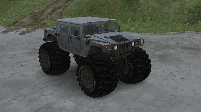 Мод Hummer Monster v2.0 для ST: MudRunner