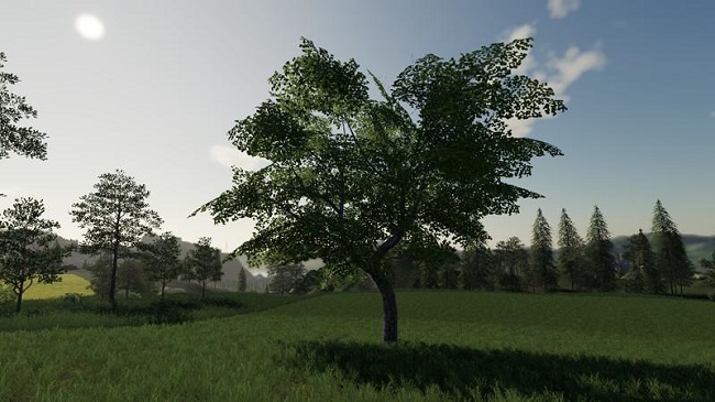 Мод Placeable trees v2.0 для FS19 (1.1.x)