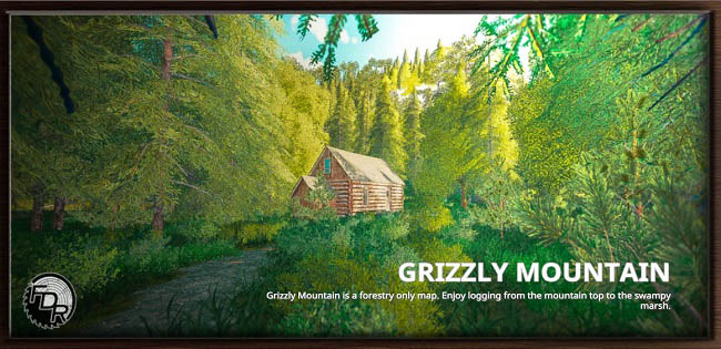 Карта Grizzly Mountain Logging v1.1 для FS19 (1.2.x)