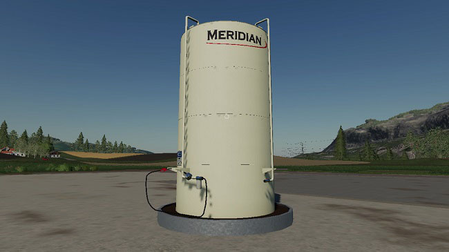 Мод Meridian FuelTank and BulkBins v1.0 для FS19 (1.2.x)