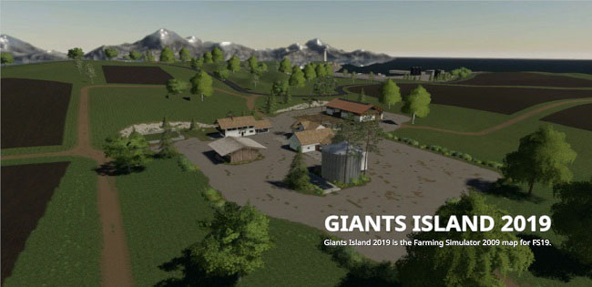 Карта Giants Island v1.0.2 для FS19 (1.4.x)