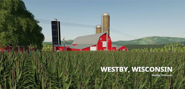 Карта Westby Wisconsin 3.0.0 для FS19 (1.5.x)