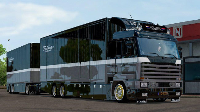 Мод Scania 143M The Old Pirate для ETS 2 (1.33.x)